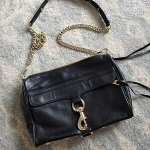 Rebecca Minkoff crossbody black Leather